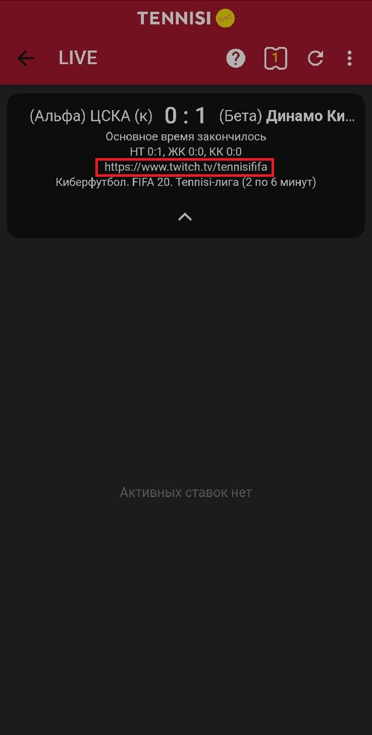 Ссылка на видеотрансляцию